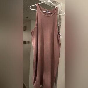 Old Navy Taupe Sleeveless Dress